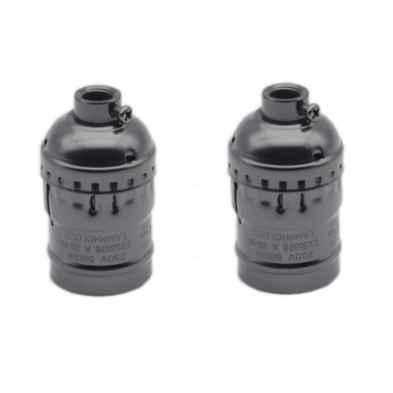 

10pcs/lot vintage decorative lamp socket E26 E27