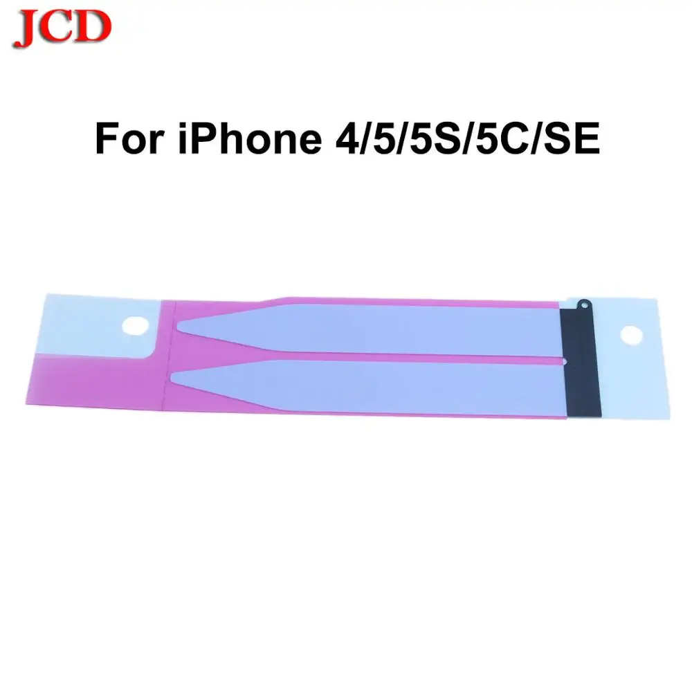 For iphone 4 5 5S 5C JCD 10 шт. батарейный стикер на клейкой основе для iPhone X 5s 5c 6 6s 7 8 plus клейкая лента для аккумулятора вкладка запасная часть для iPhone X - Цвет: For iphone 4 5 5S 5C