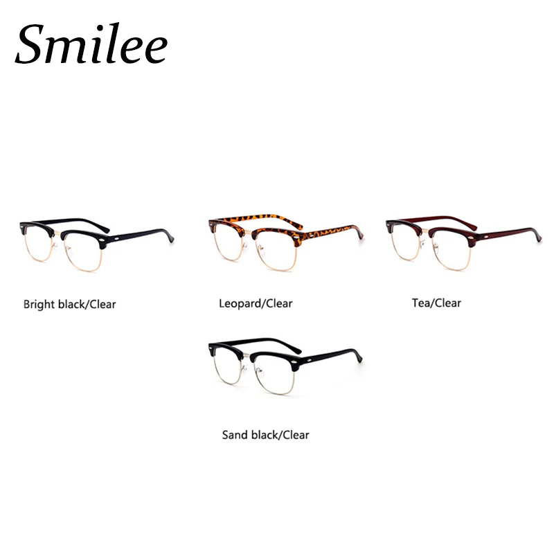 Leopard Computer Glasses Women Luxury Brand Optical Frame Rivet Designer Eyeglasses Square Spectacles women men Clear Lens Glass |
