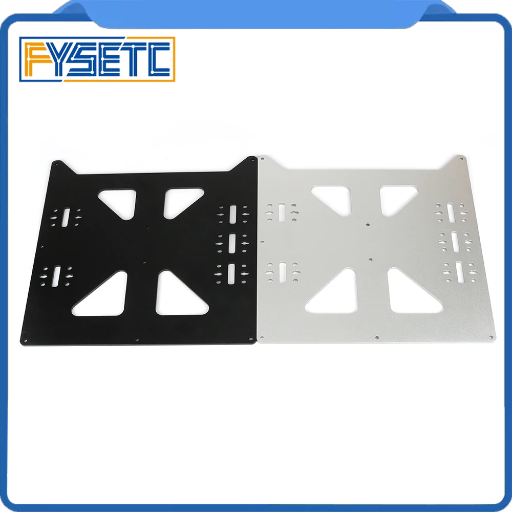 Алюминиевая черная серебряная анодированная пластина Y adrigation V2 Prusa i3 с поддержкой