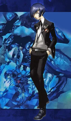Аниме Persona 3 Yuuki Makoto черные повседневные ботинки для костюмированной