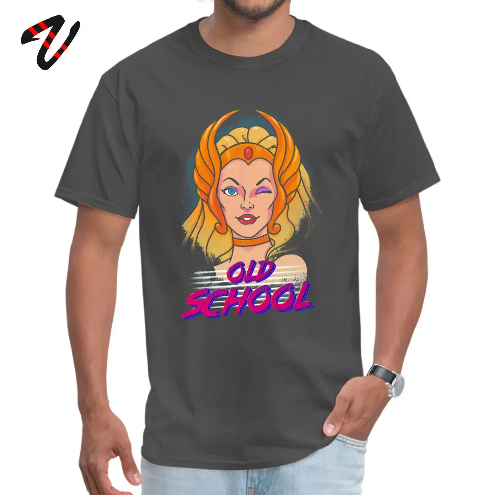 Удобные футболки Shera Old School Man хит продаж 2019 готические топы с круглым вырезом и