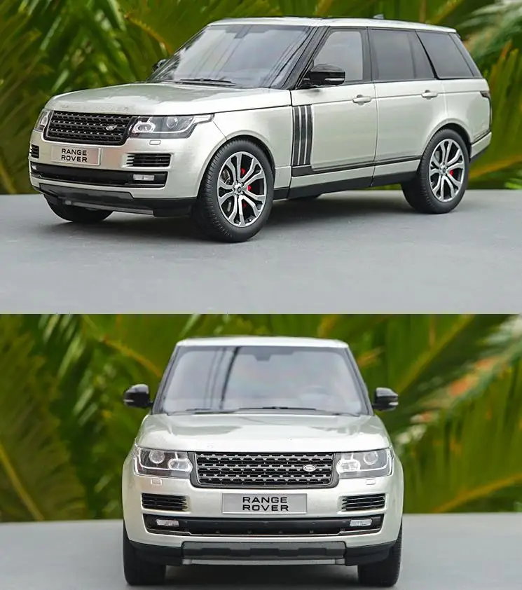 1:18 передовая игрушечная машинка из сплава, высокая имитация RANGE ROVER SUV, Коллекционная модель литой металлической модели игрушечного автомобиля