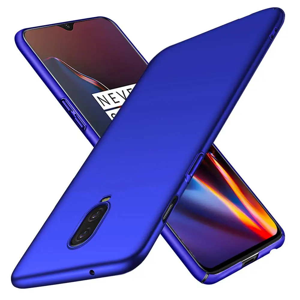 Чехол для Oneplus 6T 6 Ультра тонкий ударопрочный Полный Корпус Жесткий ПК