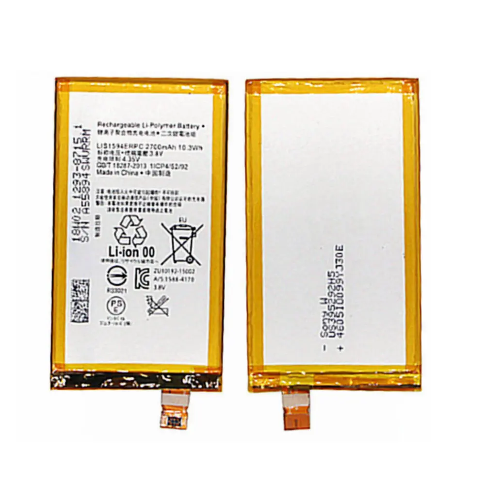 2700 мАч LIS1594ERPC для Sony Xperia Z5mini XA Ultra C6 F3216 F3212 F3213 F3215 S50 F3216XC Xmin Высококачественная