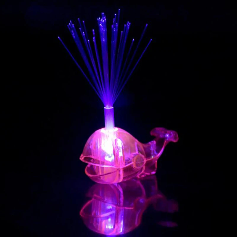 Праздничное украшение милое светодиодное кольцо в виде Кита детская игрушка