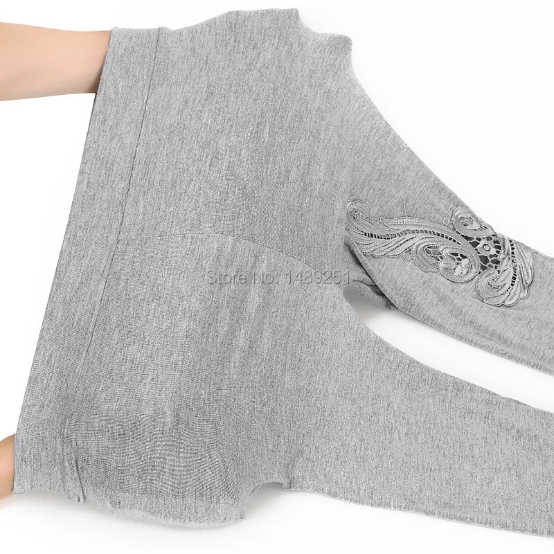 

New Fashion Printed Flower Solid Slim Leggings Women Fitness Knitted Casual Legging 8 Color Cheap Wholesale From China