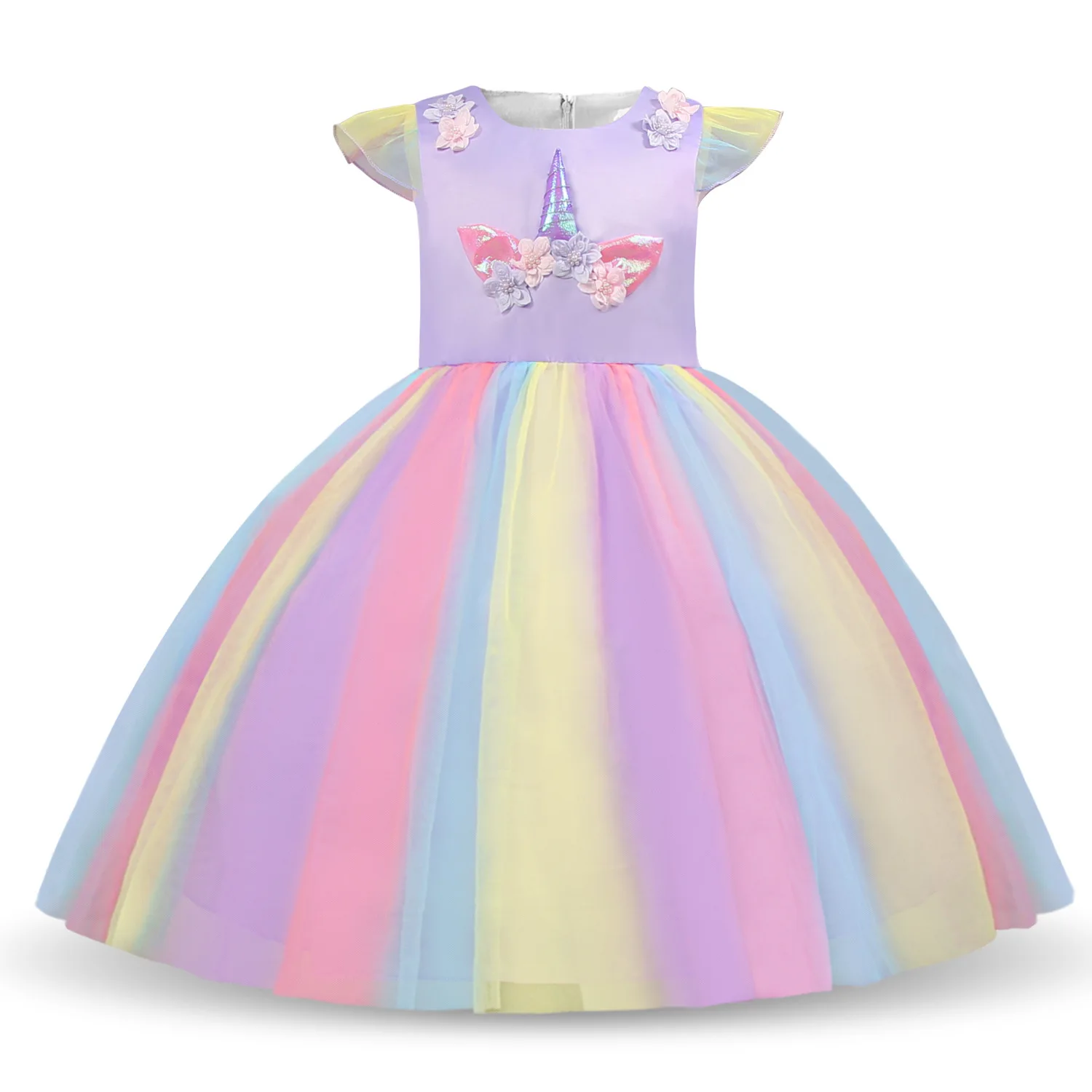 2019 Girls Dress European and American Tongqun Christmas Princess | Тематическая одежда и униформа