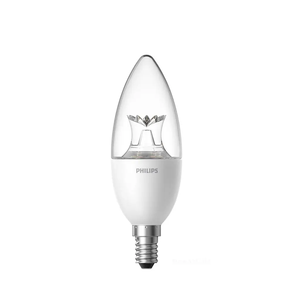 XIAOMI MIJIA Philips светодиодный светильник для свечи E14 умный дом лампочки светодиодная люстра приложение Контроль яркости цветовая температура
