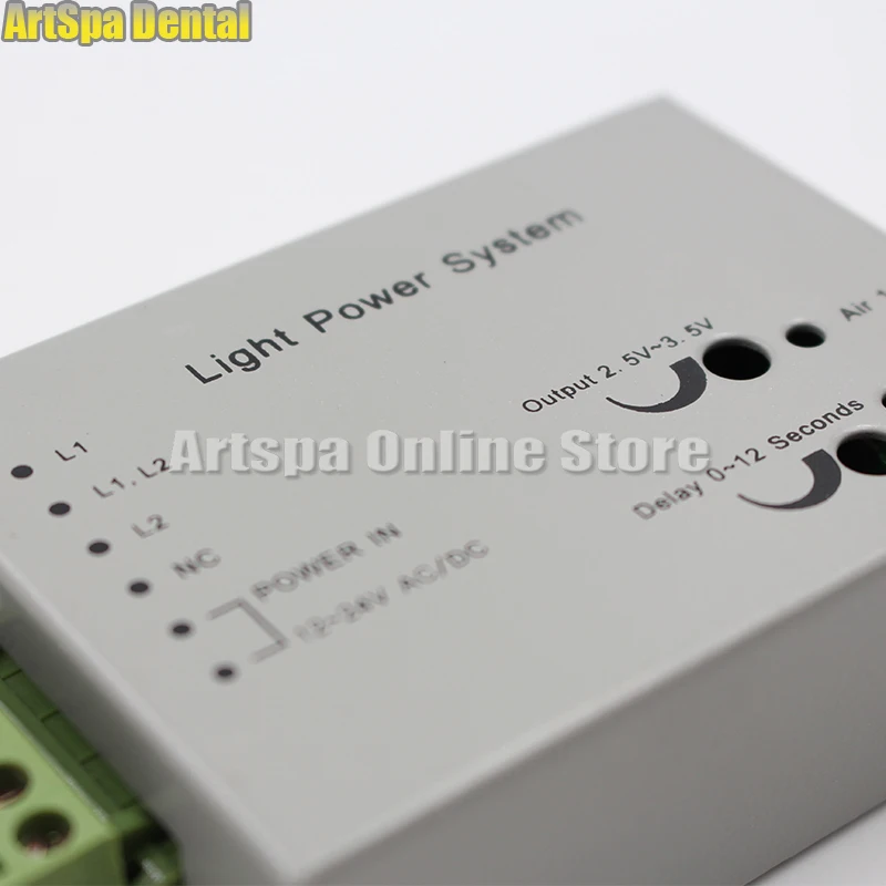 

Dental Fiber Optic high speed Handpiece Light Power control box 12-24V