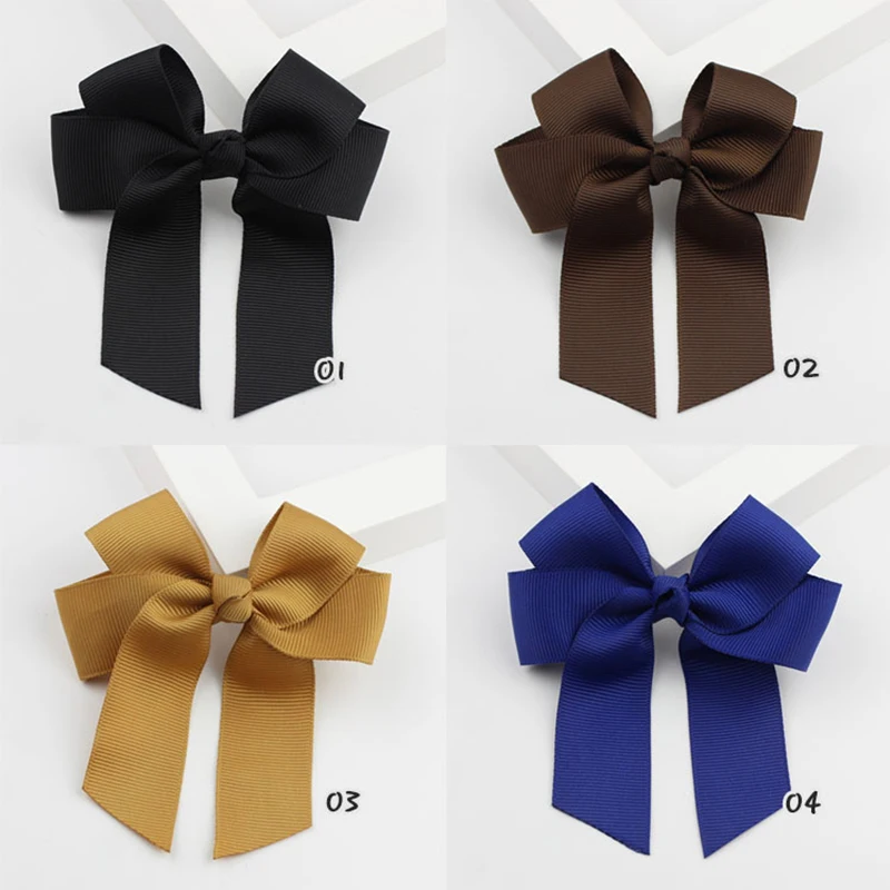 Dpsailyy 2 шт. Новые поступления Grosgrain ленты Вертушка бутик волосы луки Зажимы для