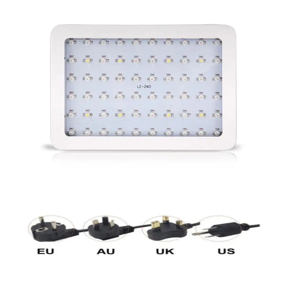 60LED 10 Вт растительный светильник полный спектр лампа для внутренней гидропонной установки Выращивание овощей Садоводство промышленные рассады