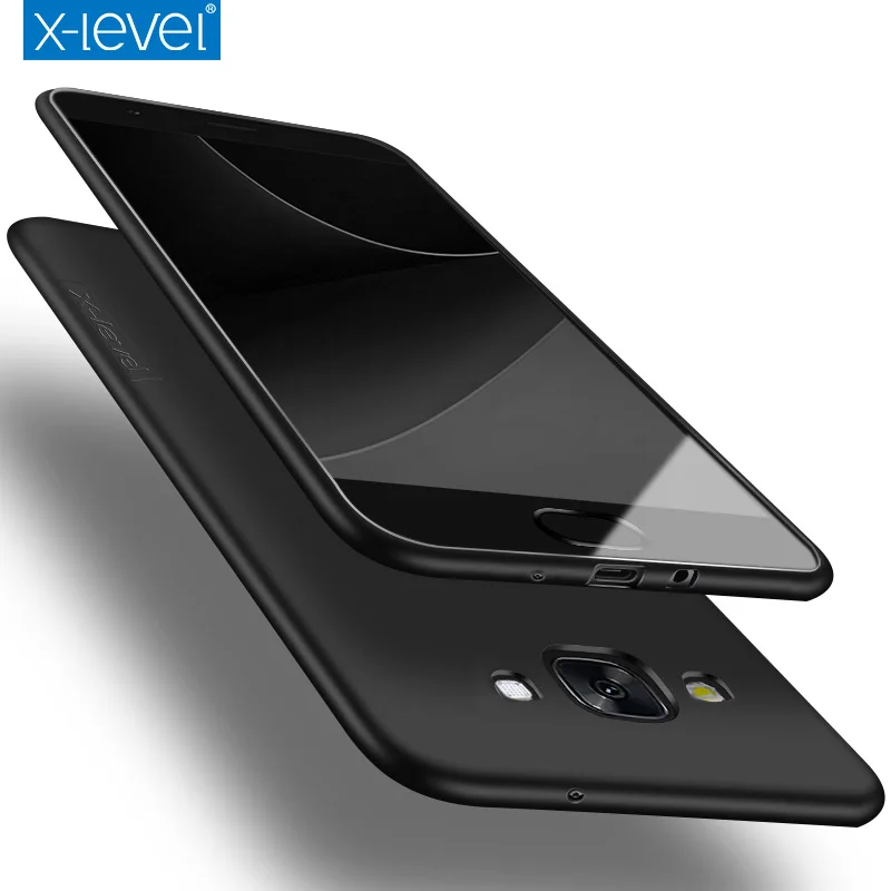 X-Level мягкий TPU чехол для samsung Galaxy A3 A5 A7 A300 A310F A320 A500 A510F A520F A710F Модная тонкая задняя чехол Крышка