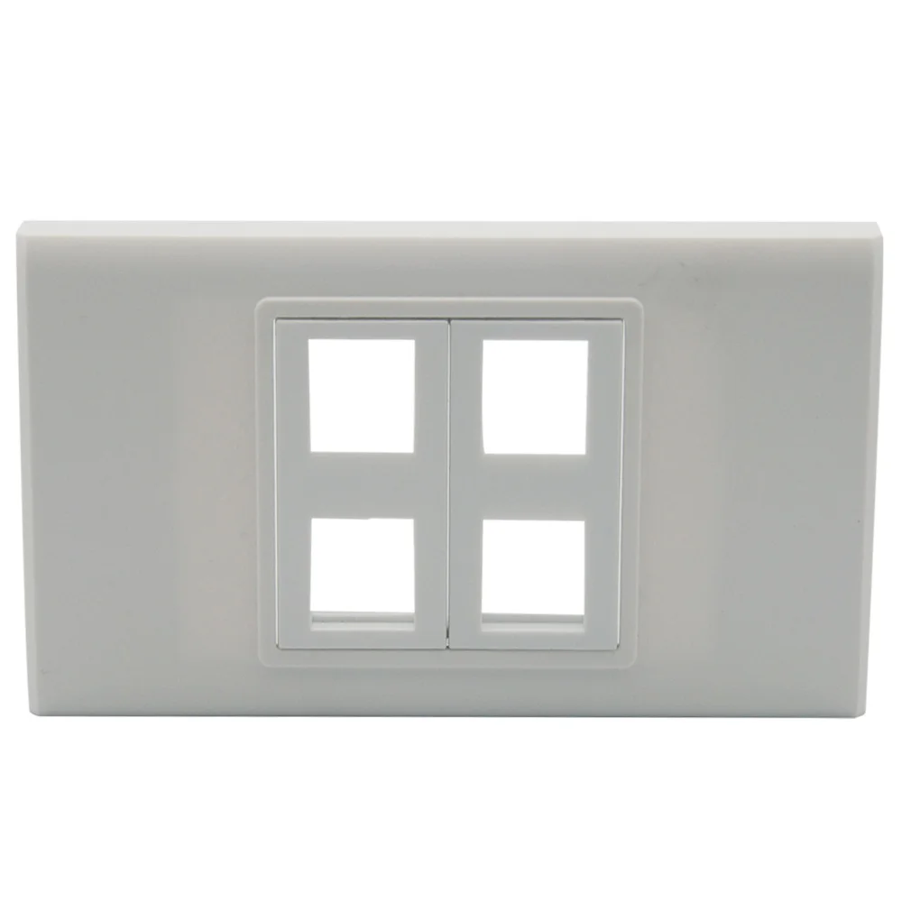 Настенная плита keystone с 4 портами|wall plate|keystone wall platekeystone |