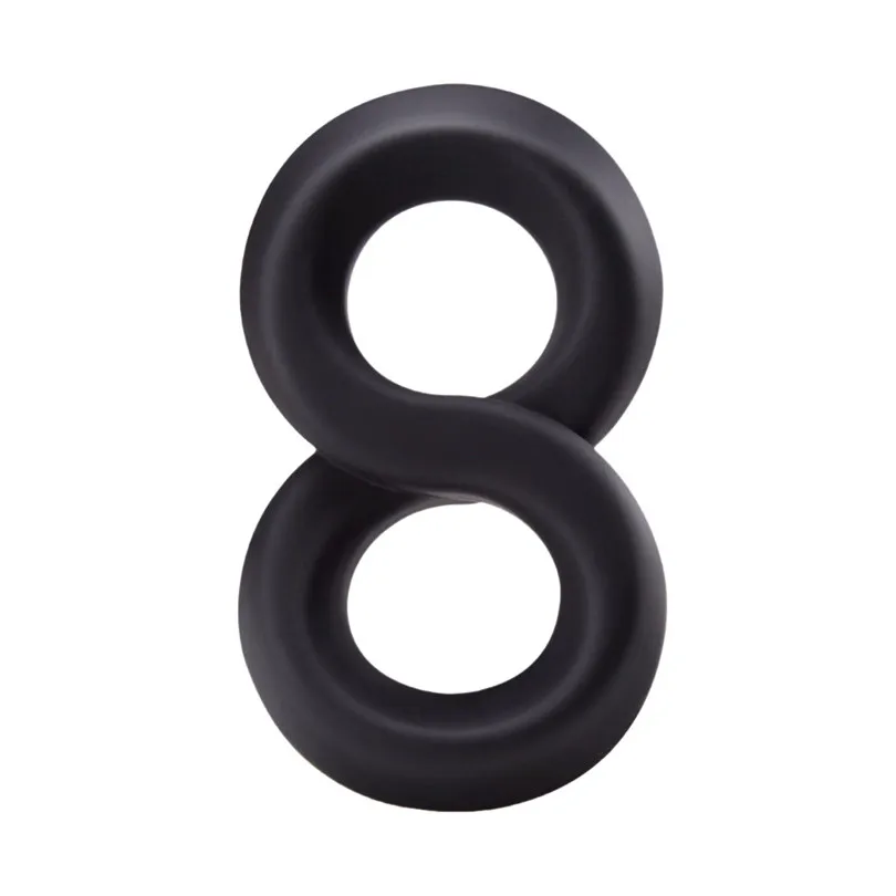 2 шт. Силиконовое эрекционное кольцо для мужчин более крепкое мужское увеличение