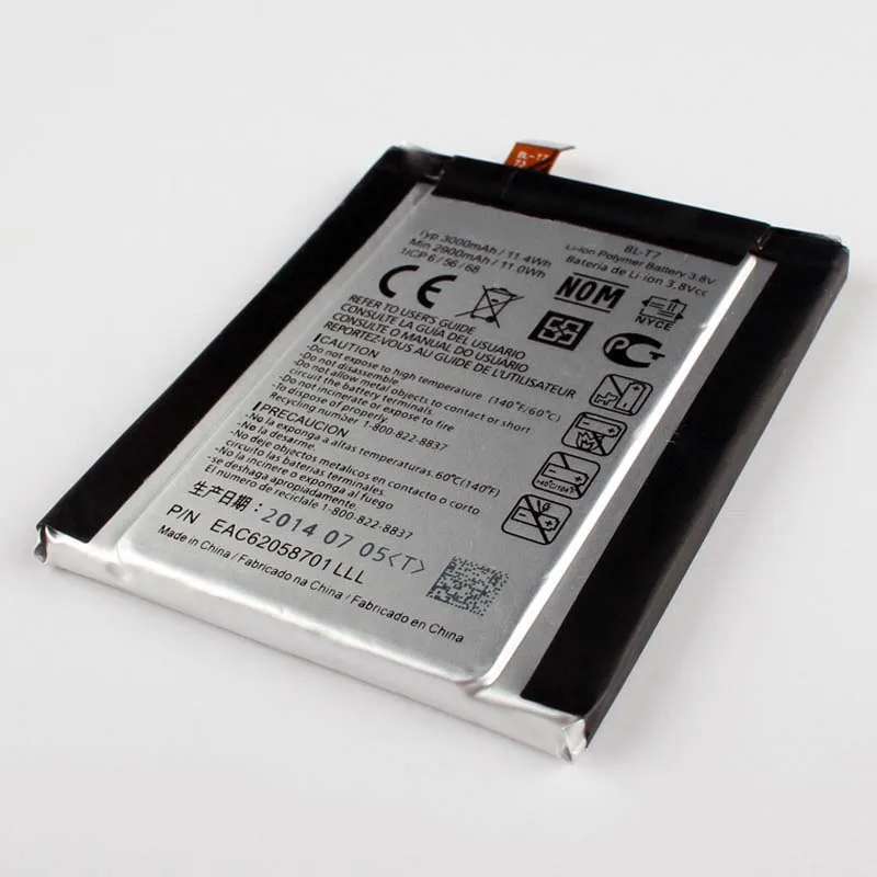 Оригинальный аккумулятор большой емкости для LG G2 D800 D801 D802 LS980 VS980 BLT7 | Мобильные