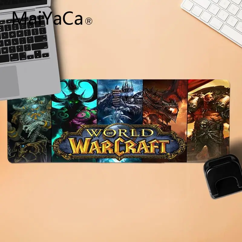 MaiYaCa Новый Печатный Большой Коврик для мыши World of warcraft ПК компьютерный коврик