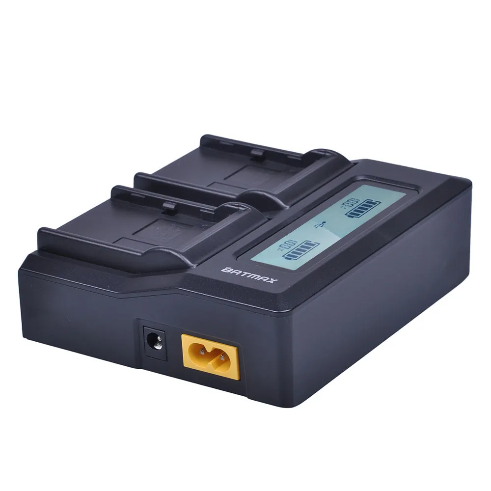 Быстрое зарядное устройство с двумя аккумуляторами для Topcon BT 65Q BT65Q литий ионный