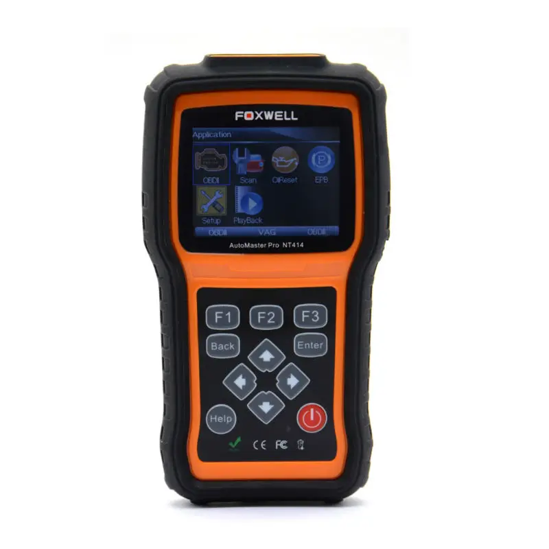 Недавно Foxwell NT414 четыре системы диагностики инструмент сканирования двигатель ABS