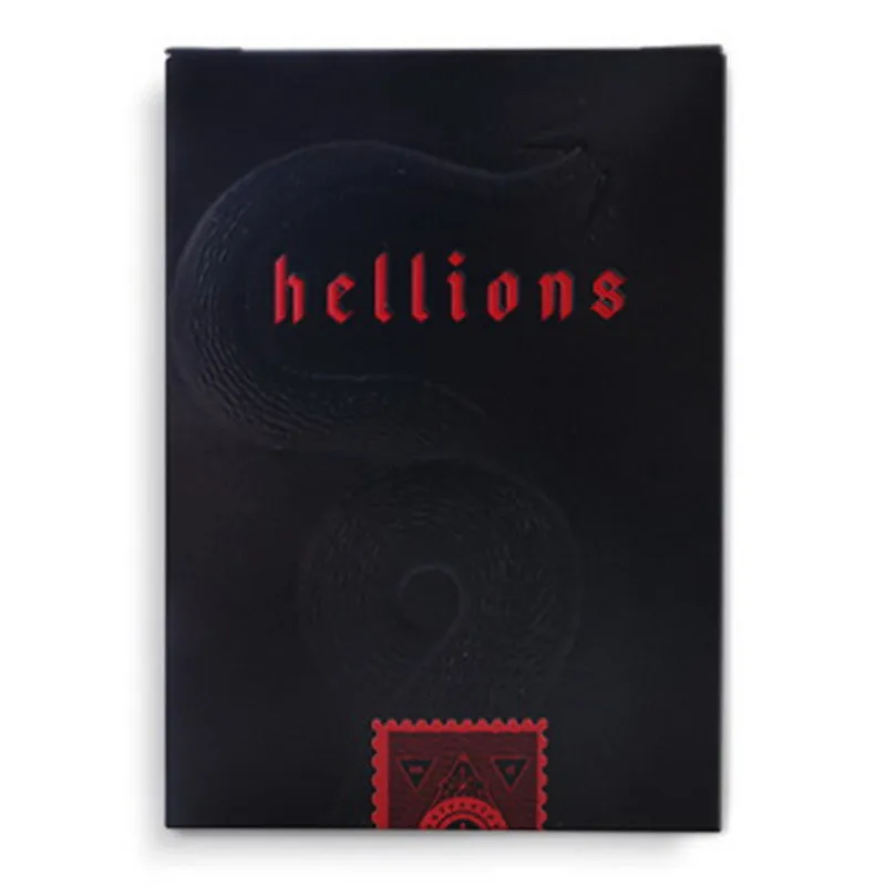 1 шт. Red Hellions V2 игральные карты размер покера колода на заказ от Ellusionist