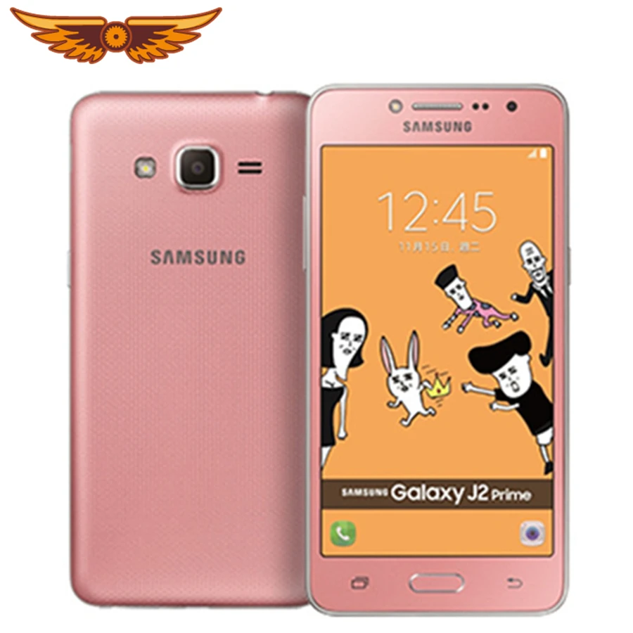 Оригинальный разблокированный сотовый телефон Samsung Galaxy J2 Prime G532F с