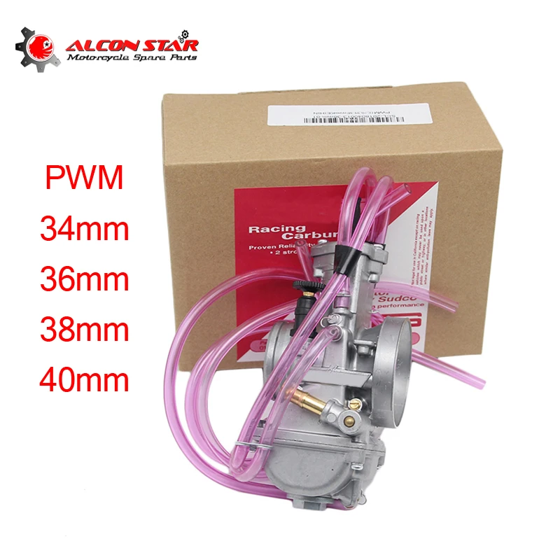 Новый карбюратор Alconstar 34 42 мм PWM для мотоцикла 125cc 250cc 2T 4T ход гонок PWM34 36 38 40
