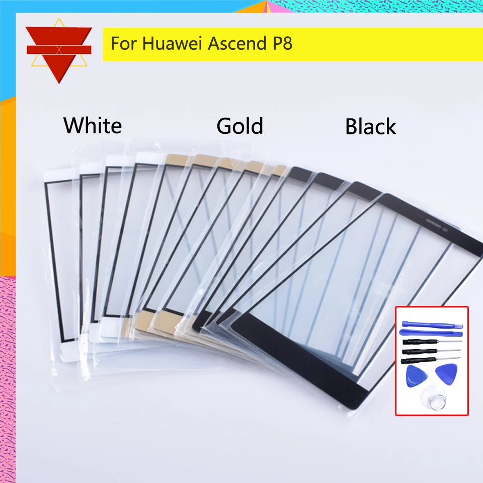Передняя панель P8 для Huawei Ascend GRA-UL00 Женская передняя стеклянная сенсорный экран