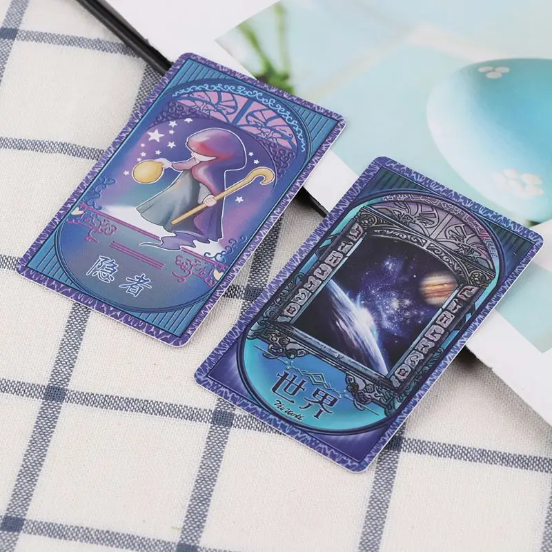Креативный ПВХ водонепроницаемый Таро мифический Fate Divination для Фортуны карточные