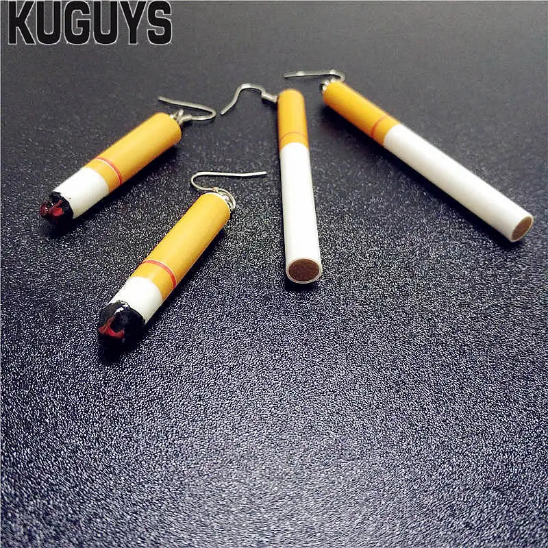 Женские серьги-капельки KUGUYS модные ювелирные изделия с ассиметричными