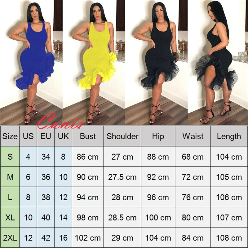 Женское коктейльное мини платье с рюшами без рукавов однотонное черное желтое