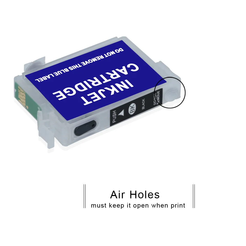Чернила для заправки картриджей Epson персонал T1291 T1292 T1293 T1294 WF-7015 WF-7515 WF-7525 WF-3520DWF