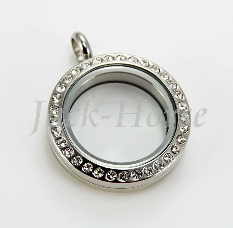 20 25 30 мм размер из нержавеющей стали Кристальный водонепроницаемый крутящийся