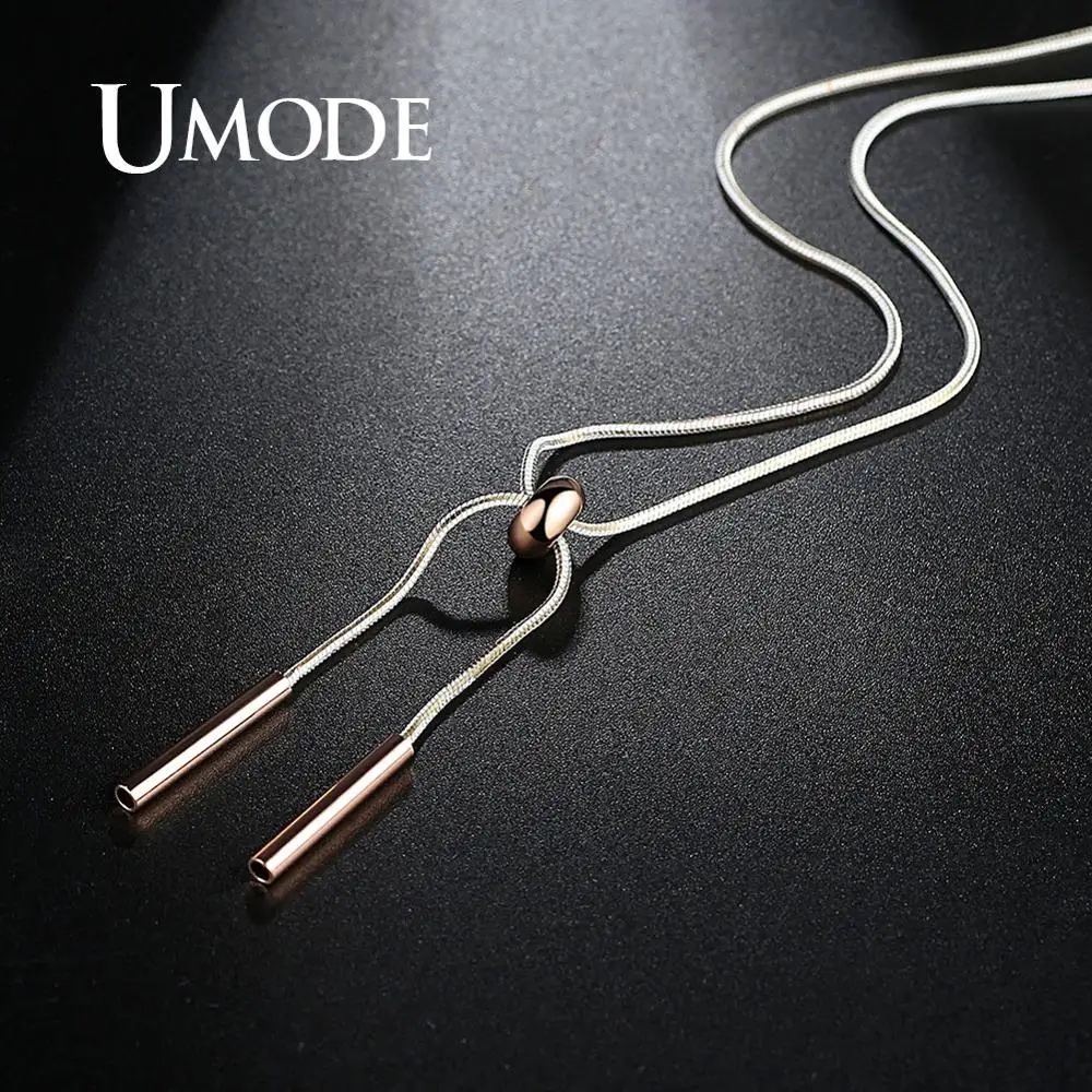 Женские и мужские ожерелья-Чокеры UMODE 4 цвета регулируемые модные вечерние