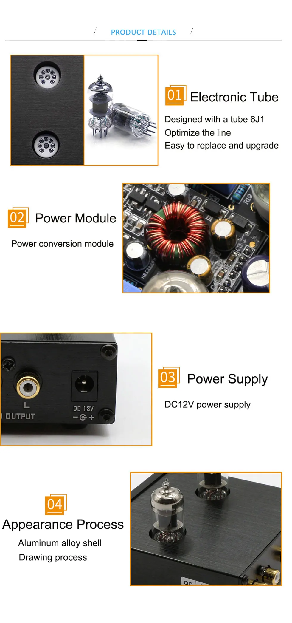 Dilvpoetry 6K4 встроенный ламповый усилитель HiFi TPA3116D2 вакуумный ламповый усилитель стерео аудио предусилитель 6J1 ламповый усилитель для дома