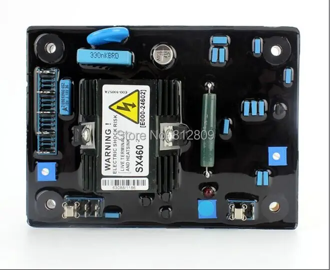 Бесщеточный генератор AVR SX460 синего цвета высокое качество|avr sx460|generator avrsx460 avr |