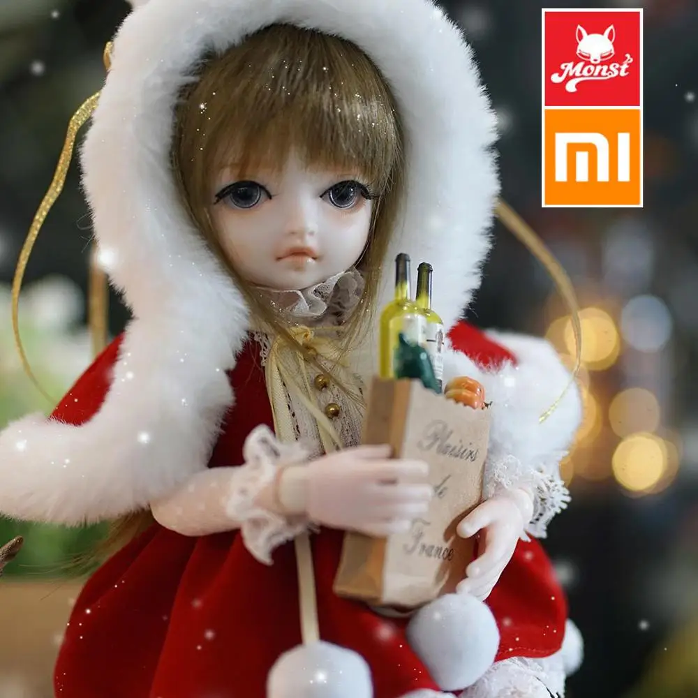 Оригинальный XIAOMI MIJIA моделирование BJD кукла серии 3 милый стиль Xiaomi запускает ту