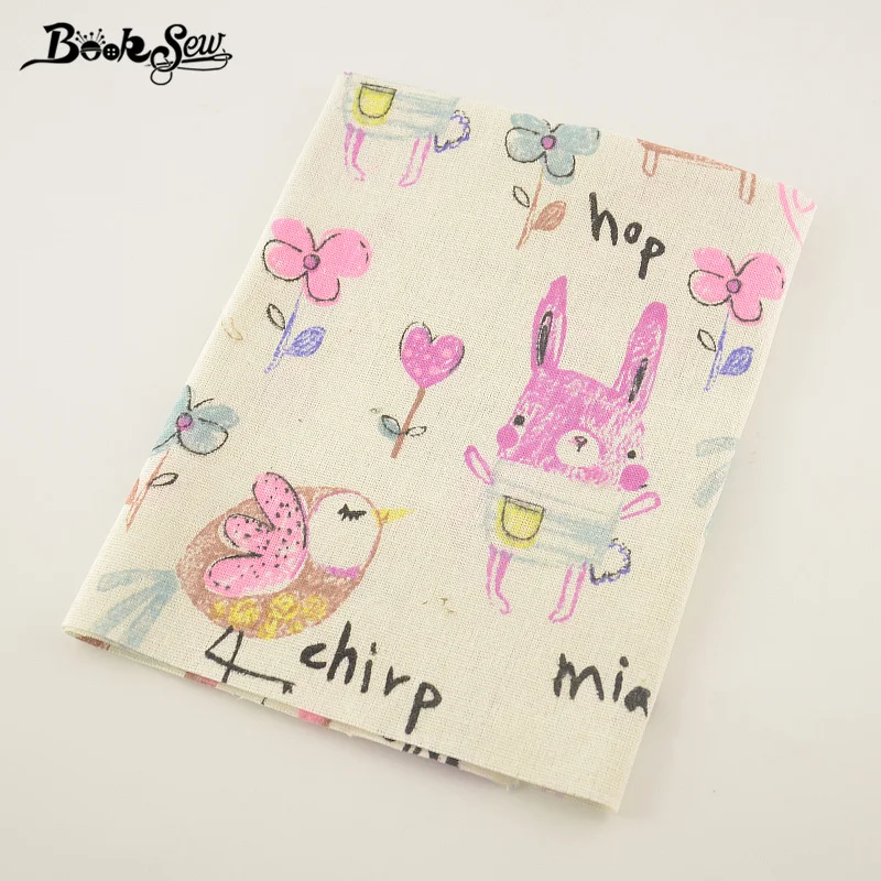 Booksew домашний текстиль с милыми рисунками из мультфильмов хлопчатобумажная