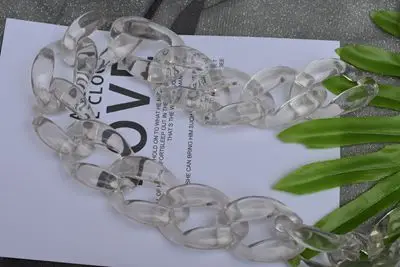 transparent silverX MM FOND Продвижение леди смолы сумки ремень черный и белый девушки моды Наплечные ремни для сумок толстый и сильный большой размер часть ремень - Цвет: transparent silverX