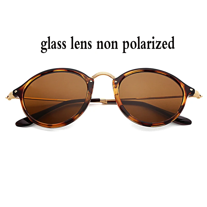 brown glass Bolo. ban 2447 Круглые Солнцезащитные очки для женщин и мужчин 49 мм поляризованные линзы солнцезащитные очки oculos de sol Gafas UV400 - Цвет линз: brown glass