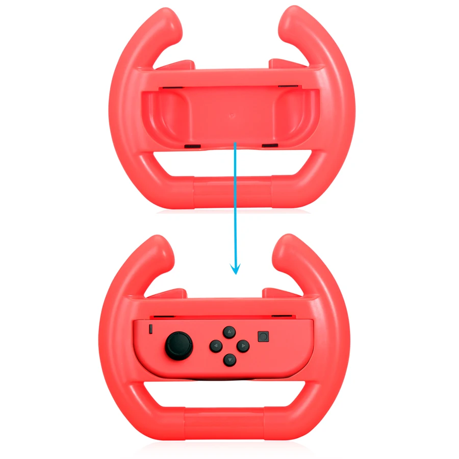 Nintendo Switch NS Joy con рулевого колеса ручка защитный держатель для переключатель