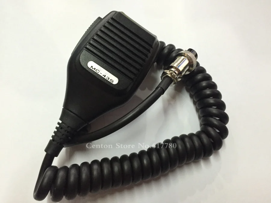 Искусственный 8 контактный динамический ручной микрофон для любительского радио