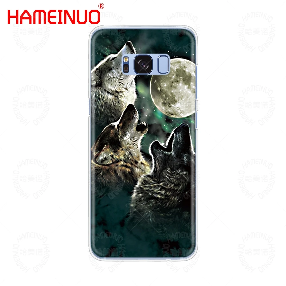 73756 Чехол для мобильного телефона с изображением волка для samsung Galaxy S9 S7 edge PLUS S8 S6 S5 S4 S3 MINI - Цвет: 73756