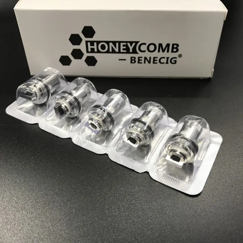5 шт./l original benecig вафельная электронная сигарета распылителя головок 0.5ohm Керамика