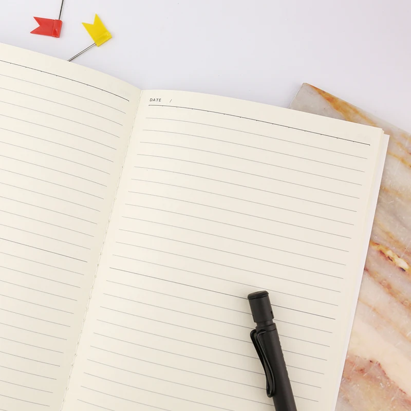 Мраморный дизайн мягкий чехол A5 записная книжка дневник журналы планирования