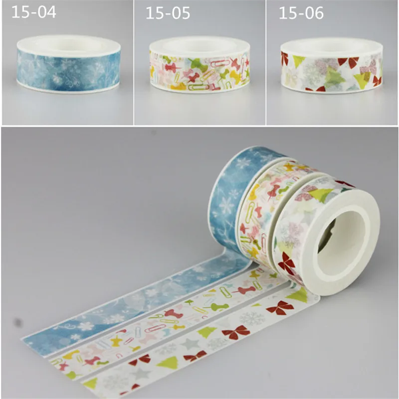 1 шт. Diy конфеты горячий цветок лента украшения рулон Diy Васи декоративная клейкая бумага маскирующая лента самоклеящаяся лента скрапбук лента