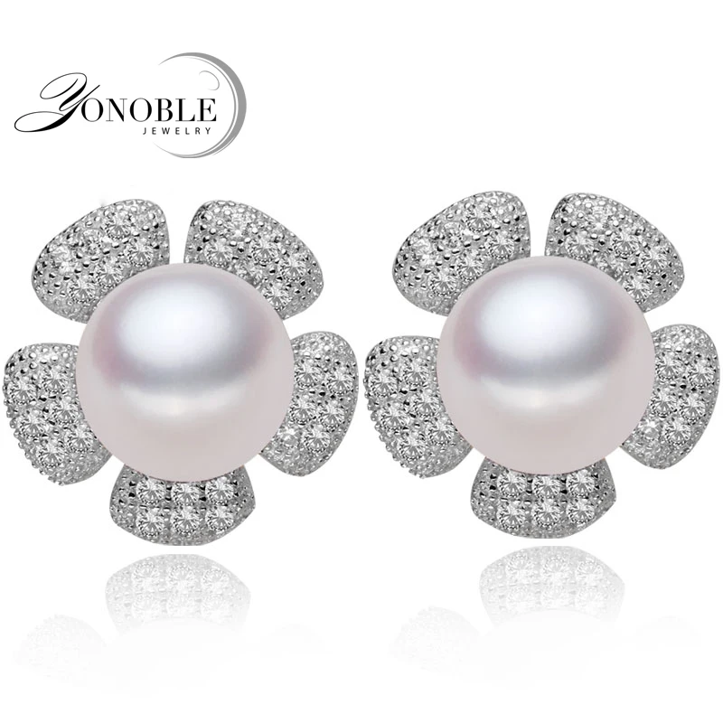 Модные черные серьги с натуральным жемчугом для женщин свадебные ювелирные