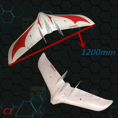 Неподвижное крыло C1 chaser z84 fx61 brother самолета Delta Wing 1200 см без электронного