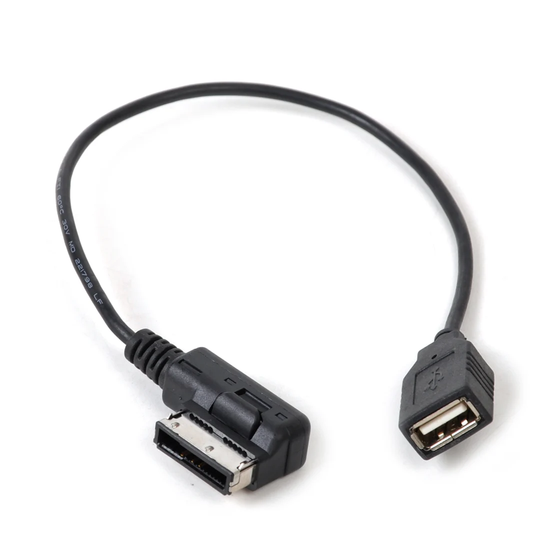 Новинка черный музыкальный mp3-плеер DWCX медиаплеер AMI MMI MDI AUX/USB Кабель-адаптер