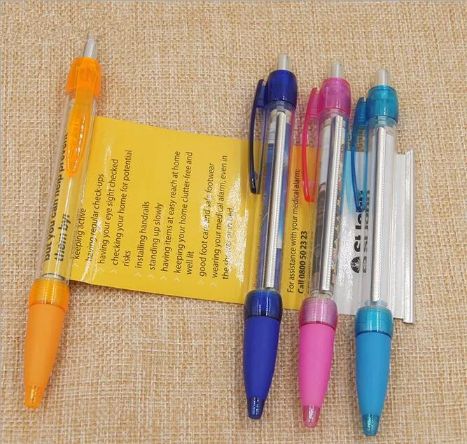 

500PCS/LOT Solid Banner Pen Customized Gift Pen For Birthday School Company Business