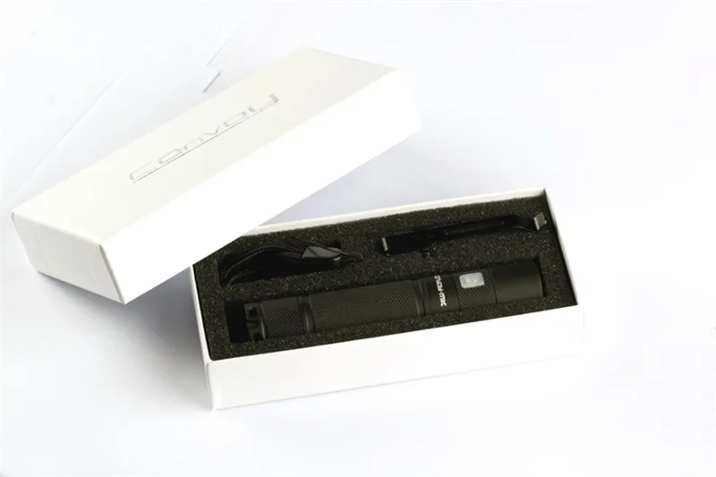 Convoy 2.5A S9 L2 1000LM 5 Режим памяти функция USB Перезаряжаемый Водонепроницаемый Super Bight EDC фонарик с Cilp портативные фонари